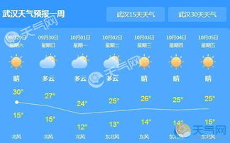 武汉市天气预报（武汉市天气预报 15天）